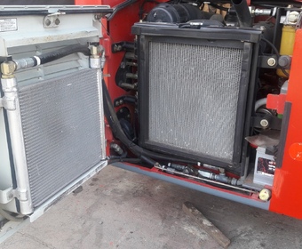 Погрузчик Takeuchi Tl120, простота в обслуживании