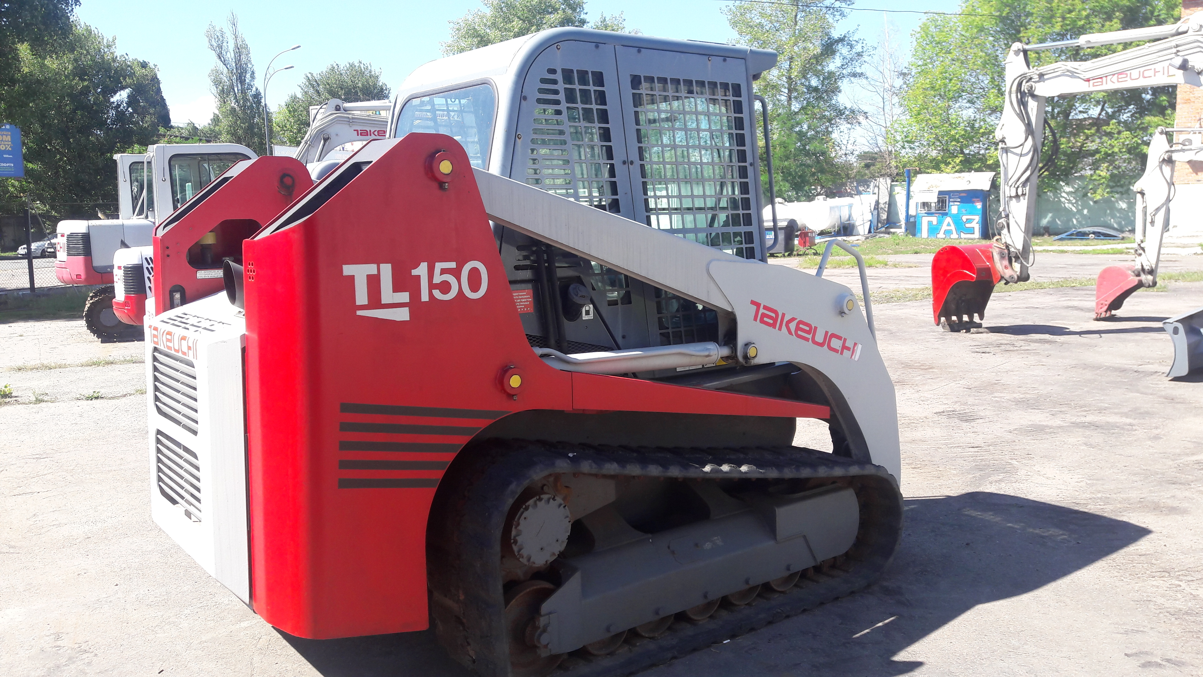 Навантажувач TAKEUCHI TL150 (21505015)